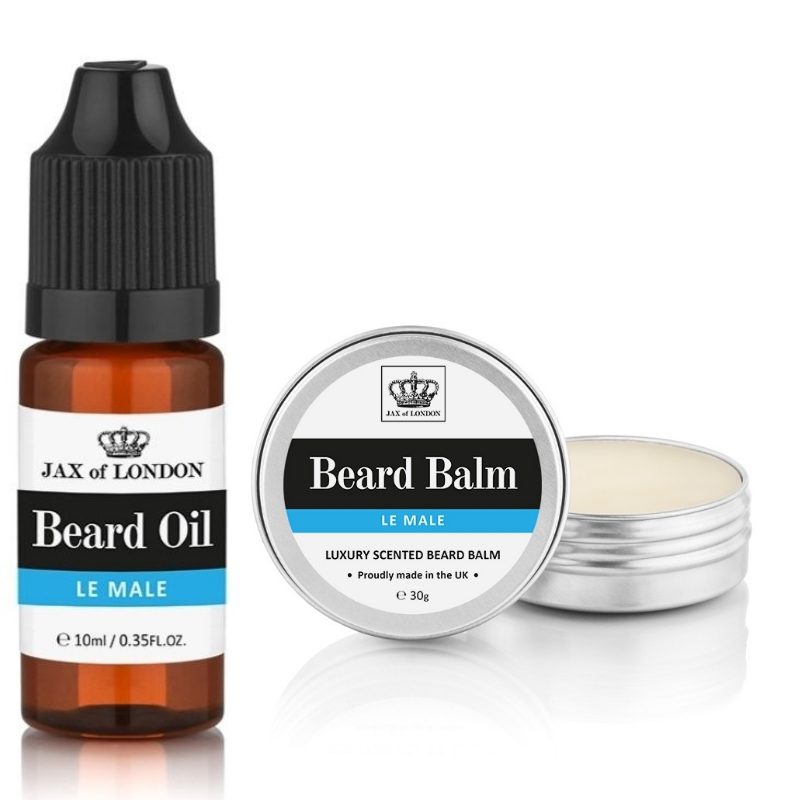 Le Male Cologne Beard Balm & Beard Oil Set