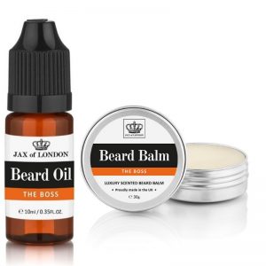 The Boss Cologne Beard Balm & Beard Oil Set