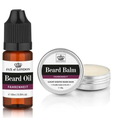 Fahrenheit Cologne Beard Balm & Beard Oil Set