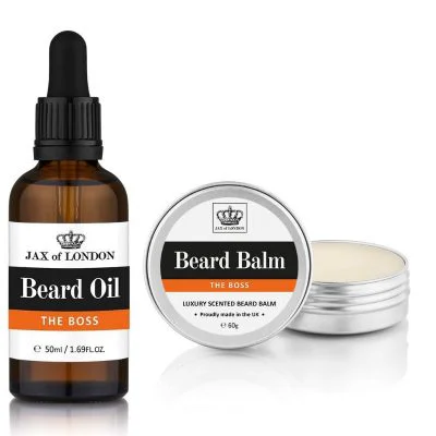 Cologne Beard Oil 50ml & Beard Balm 60g Set