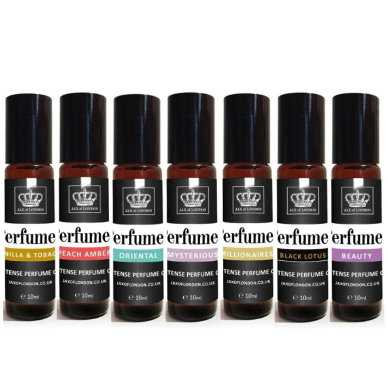 3 x Perfume Oil Set Intense 10ml