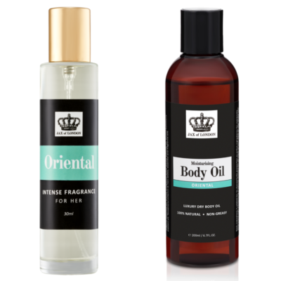 Perfume and Body Oil Set