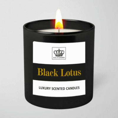 Black Lotus Perfume Candles