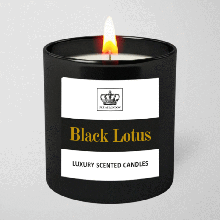 Black Lotus Perfume Candles